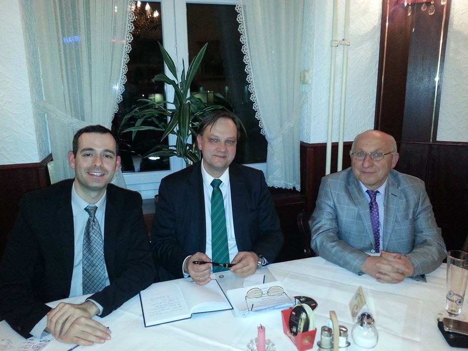 Ortsvorsitzender Timur Husein, Bernd Palenda Leiter des Berliner Verfassungsschutzes & Kreisvorsitzender Kurt Wansner (MdA) Ortsvorsitzender Timur Husein, Bernd Palenda Leiter des Berliner Verfassungsschutzes & Kreisvorsitzender Kurt Wansner (MdA)